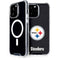 NFL Pittsburgh Steelers Distressed iPhone 13 Pro Max MagSafe Case