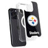 NFL Pittsburgh Steelers Distressed iPhone 13 Pro Max MagSafe Case