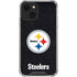 NFL Pittsburgh Steelers Distressed iPhone 15 Plus Clear Case