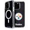 NFL Pittsburgh Steelers Distressed iPhone 15 Pro MagSafe Case