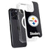 NFL Pittsburgh Steelers Distressed iPhone 15 Pro MagSafe Case