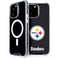 NFL Pittsburgh Steelers Distressed iPhone 15 Pro Max MagSafe Case