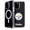 NFL Pittsburgh Steelers Distressed iPhone 14 Pro Max MagSafe Case
