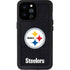 NFL Pittsburgh Steelers Distressed iPhone 14 Pro Max Waterproof Case