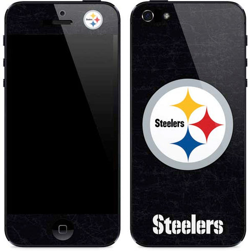 NFL Pittsburgh Steelers Distressed iPhone 5/5s/5SE Skin