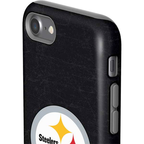 NFL Pittsburgh Steelers Distressed iPhone SE (2nd & 3rd Gen) Pro Case
