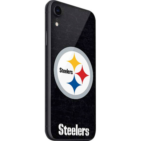 NFL Pittsburgh Steelers Distressed iPhone SE (2nd & 3rd Gen) Skin