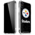 NFL Pittsburgh Steelers Distressed iPhone X/XS Clear Case