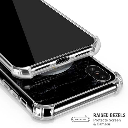 NFL Pittsburgh Steelers Distressed iPhone X/XS Clear Case