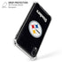 NFL Pittsburgh Steelers Distressed iPhone XR Clear Case