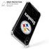 NFL Pittsburgh Steelers Distressed iPhone XS Max Clear Case