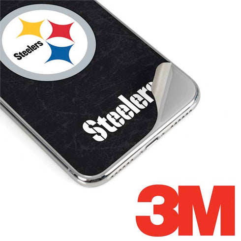 NFL Pittsburgh Steelers Distressed iPhone XS Max Skin