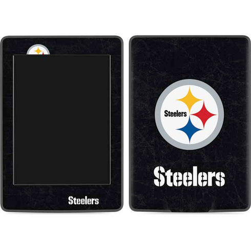 NFL Pittsburgh Steelers Distressed Amazon Kindle Skin