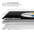 NFL Pittsburgh Steelers Distressed MacBook Air 13in M1 (2021) Case plus Skin