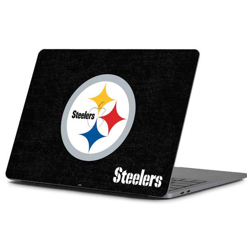 NFL Pittsburgh Steelers Distressed Apple MacBook Pro 13-inch Skin