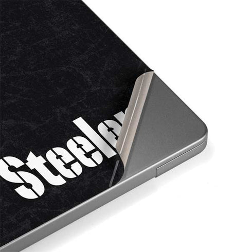 NFL Pittsburgh Steelers Distressed MacBook Pro 14in (2021-24) Skin