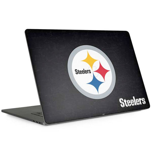 NFL Pittsburgh Steelers Distressed Apple MacBook Pro 15-inch Skin