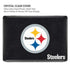 NFL Pittsburgh Steelers Distressed MacBook Pro 16in (2021-25) Case plus Skin