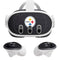 NFL Pittsburgh Steelers Distressed Meta Quest 3 Skin