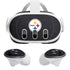 NFL Pittsburgh Steelers Distressed Meta Quest 3 Skin