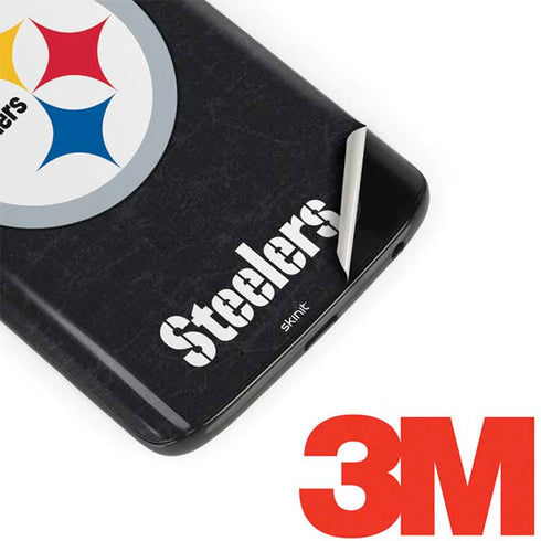 NFL Pittsburgh Steelers Distressed Moto G6 Skin