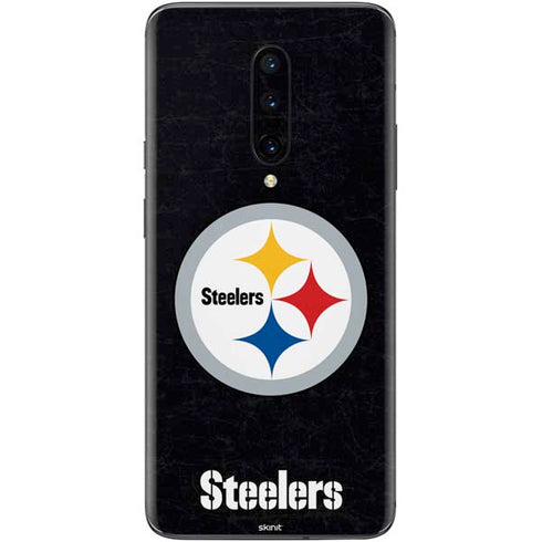 NFL Pittsburgh Steelers Distressed OnePlus 7 Pro Skin