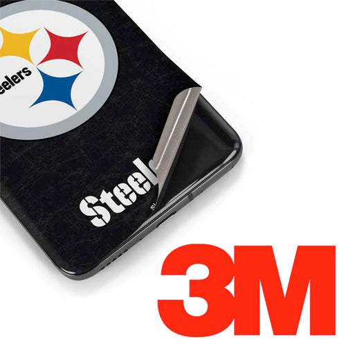 NFL Pittsburgh Steelers Distressed OnePlus 7 Pro Skin