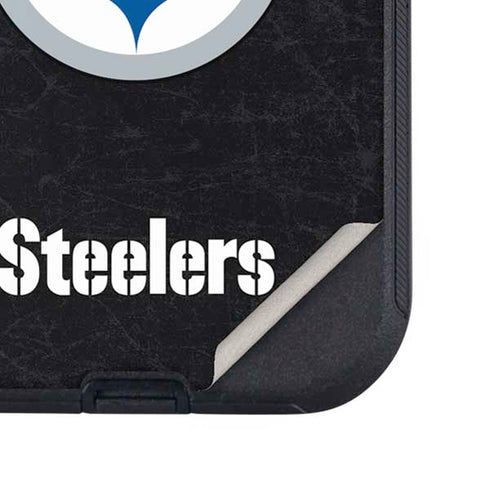 NFL Pittsburgh Steelers Distressed Otterbox Defender iPhone Skin