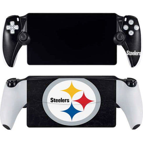 NFL Pittsburgh Steelers Distressed PlayStation Portal Remote Player Skin
