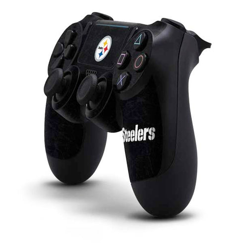 NFL Pittsburgh Steelers Distressed PS4 Pro/Slim Controller Skin