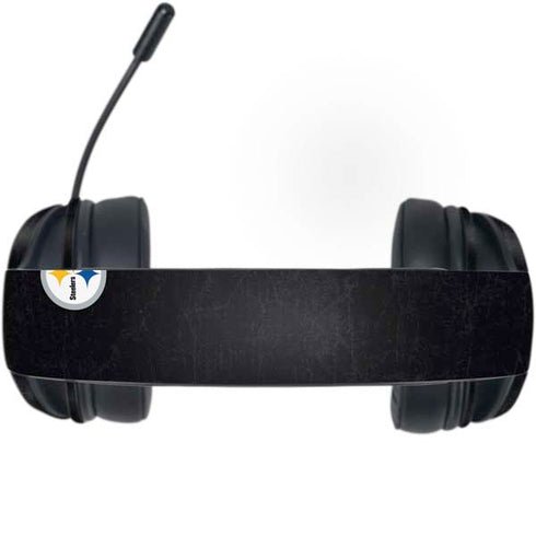 NFL Pittsburgh Steelers Distressed Razer Kraken X Skin