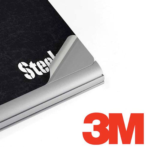 NFL Pittsburgh Steelers Distressed Surface Book 2 15in Skin