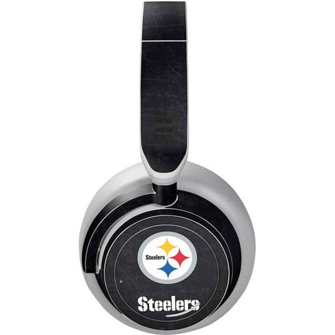 NFL Pittsburgh Steelers Distressed Surface Headphones Skin
