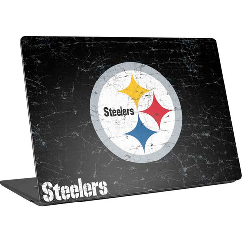 NFL Pittsburgh Steelers Distressed Surface Laptop 4 15in Skin