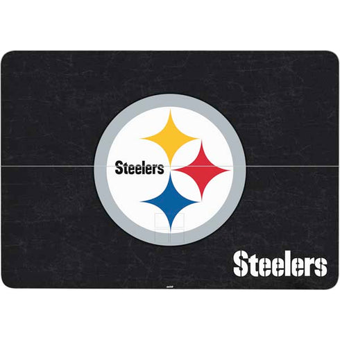 NFL Pittsburgh Steelers Distressed Surface Laptop Studio Skin
