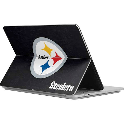 NFL Pittsburgh Steelers Distressed Surface Laptop Studio Skin