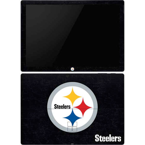 NFL Pittsburgh Steelers Distressed Surface Pro 6 Skin