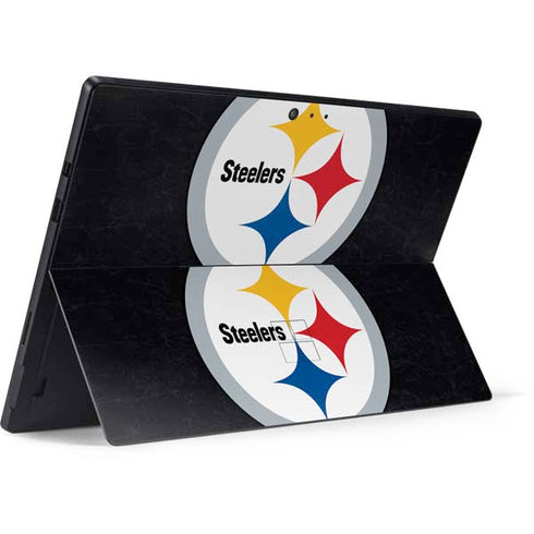 NFL Pittsburgh Steelers Distressed Surface Pro 6 Skin
