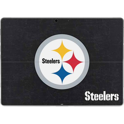 NFL Pittsburgh Steelers Distressed Surface Pro 8 Skin