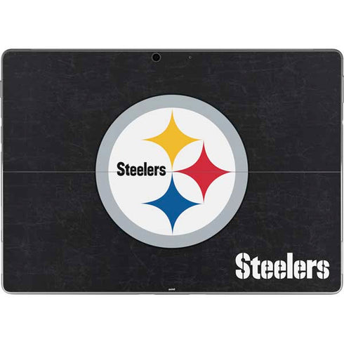 NFL Pittsburgh Steelers Distressed Surface Pro 9 Skin