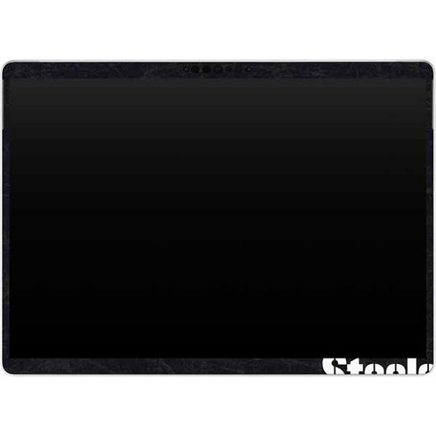 NFL Pittsburgh Steelers Distressed Surface Pro 9 Skin