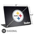 NFL Pittsburgh Steelers Distressed Universal Laptop 16in (13 x 9.4in) Skin