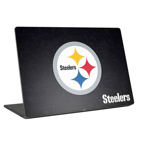 NFL Pittsburgh Steelers Distressed Universal Laptop 16in (13 x 9.4in) Skin