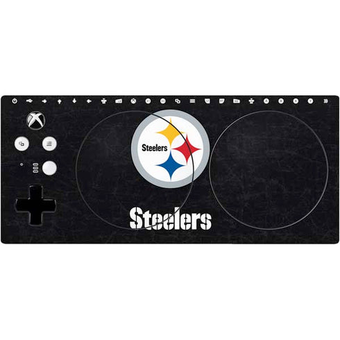 NFL Pittsburgh Steelers Distressed Xbox Adaptive Controller Skin