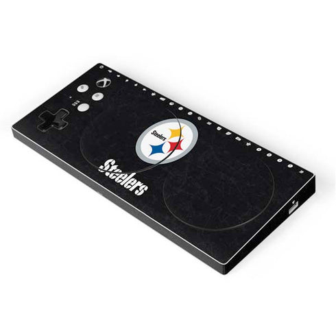 NFL Pittsburgh Steelers Distressed Xbox Adaptive Controller Skin