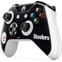 NFL Pittsburgh Steelers Distressed Xbox One S Controller Skin