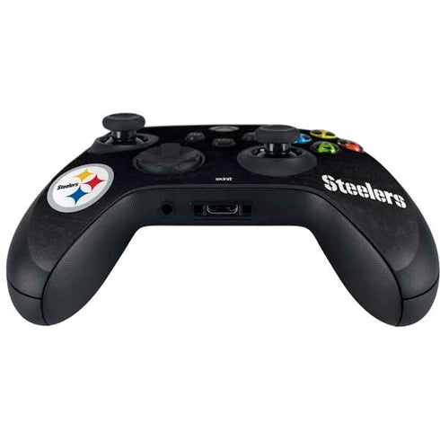 NFL Pittsburgh Steelers Distressed Xbox Series X Controller Skin