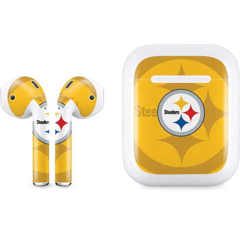 NFL Pittsburgh Steelers Double Vision Apple AirPods Skin