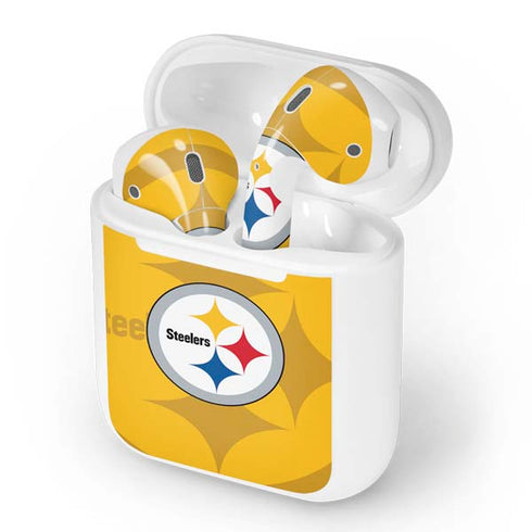 NFL Pittsburgh Steelers Double Vision Apple AirPods Skin