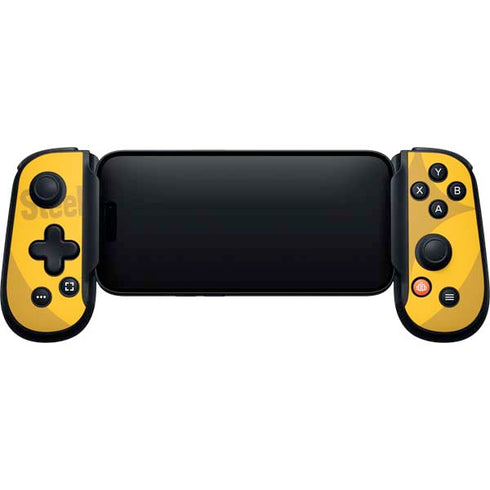 NFL Pittsburgh Steelers Double Vision Backbone One for iPhone Game Controller Skin